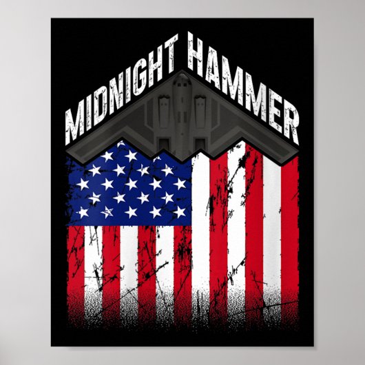 Poster Opération de femmes Marteau de minuit - Drapeau am (Devant)