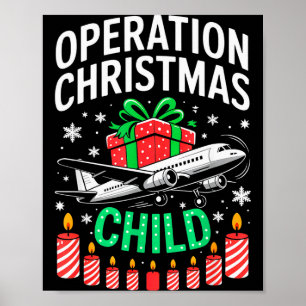Poster Opération Enfant de Noël Correspondance Familiale 