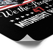 Poster Opération Jet Stealth B-2 Midnight Hammer Minuit (Coin)