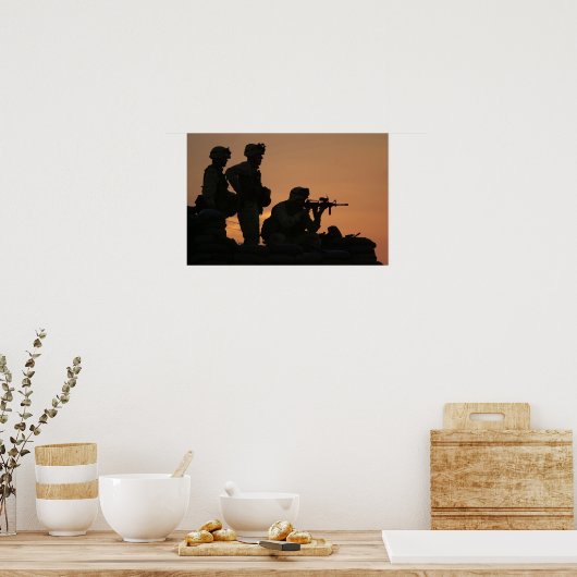 Poster Opération Liberté immuable (Cuisine)