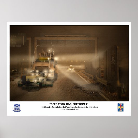 Poster Opération Liberté irakienne (Devant)