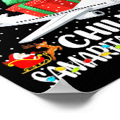 Poster Opération Noël Enfant Funny Famille Correspondant  (Coin)