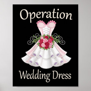 Poster Opération Robe Mariage Pour Dames 2025 Bridesmaid