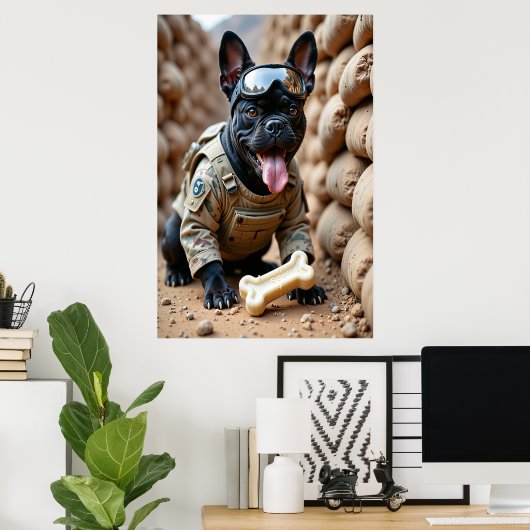 Poster Opération Traitorage : Kibble prend position (Bureau à domicile)