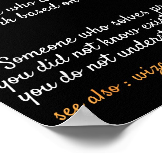 Poster Operations Director Profession Funny Dictionary De (Coin)