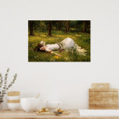 Poster Ophelia by John William Waterhouse (Cuisine)
