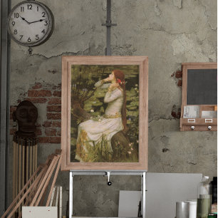 Poster Ophelia by the Pond by John William Waterhouse