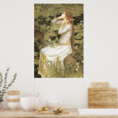 Poster OPHELiA, par John William Waterhouse, 1894 (Cuisine)