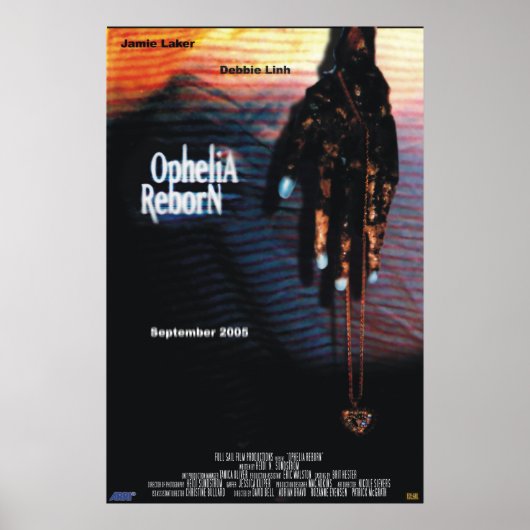 Poster Ophelia renaît (Devant)