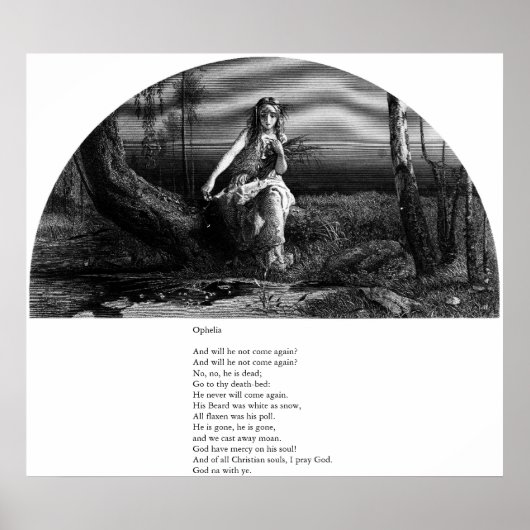 Poster Ophélie (Devant)