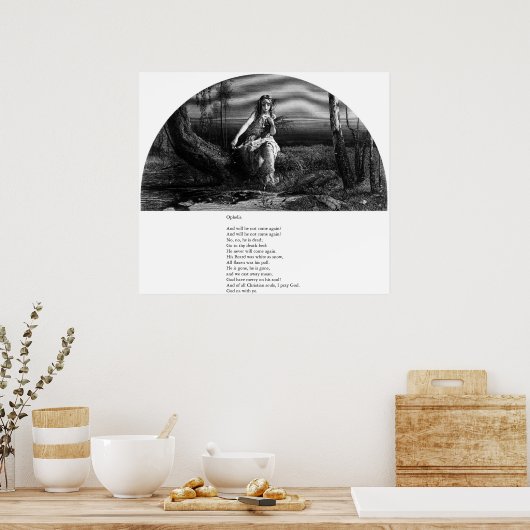 Poster Ophélie (Cuisine)