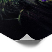 Poster Ophélie ART IMPRIMER Portrait d'Ophélie gothique (Coin)