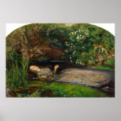 Poster Ophélie de Millais (Devant)
