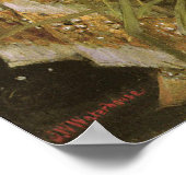 Poster Ophélie par Waterhouse (Coin)