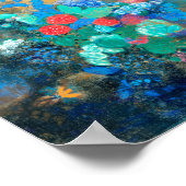 Poster Ophélie parmi les fleurs | Odilon Redon (Coin)