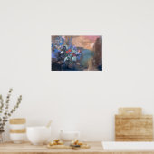 Poster Ophélie parmi les fleurs, vers 1905-8 (Cuisine)