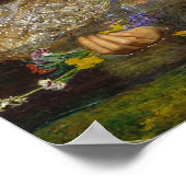 Poster Ophélie Peinture De John Everett Millais (Coin)