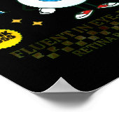 Poster Ophthalmologist Retro Eye Doctor Gift Optometry Nu (Coin)