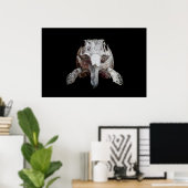 Poster Ophthalmosaurus (Bureau à domicile)