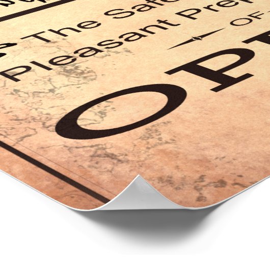 Poster Opium-1883 (Coin)