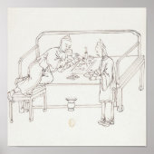 Poster Opium fumant (Devant)