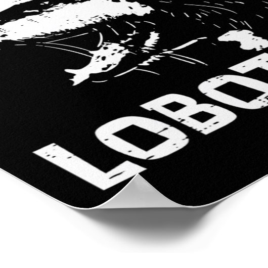 Poster Opossum Live Love Lobotomy Possum Street Trash Cat (Coin)