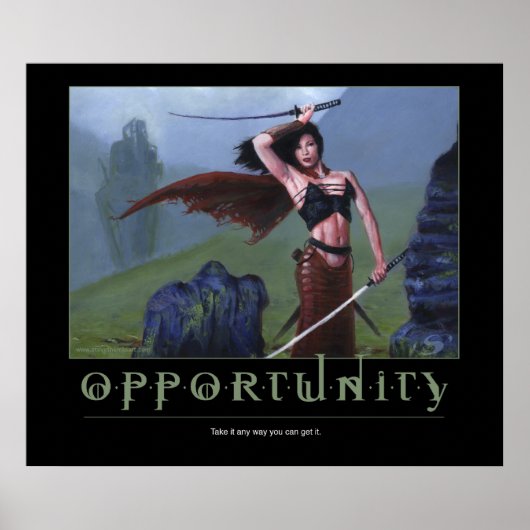 Poster Opportunité (Devant)
