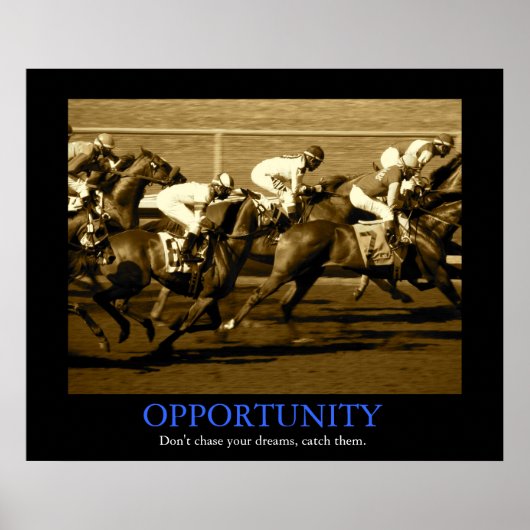 Poster Opportunité (Devant)