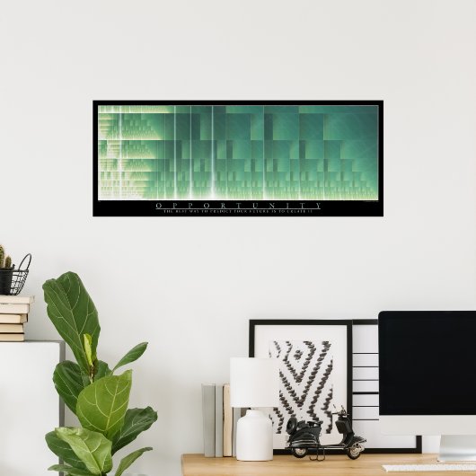 Poster Opportunité (Bureau à domicile)