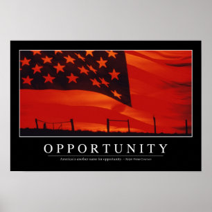 Poster Opportunité : Devis inspirant