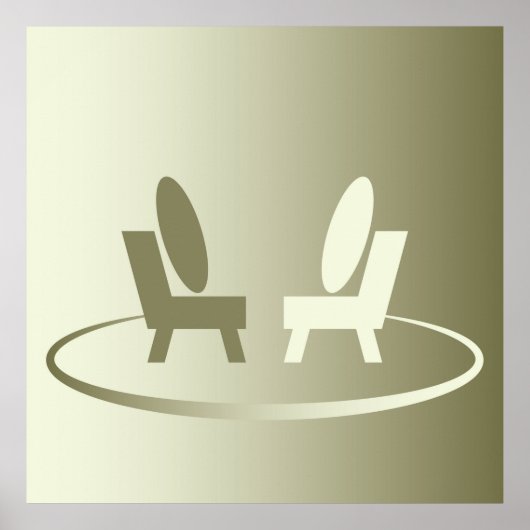 Poster opposés en harmonie (Devant)