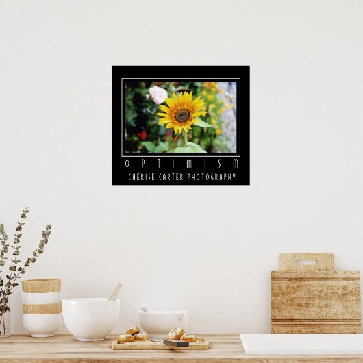Poster Optimisme (Cuisine)