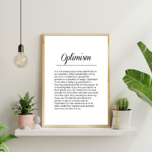 Poster OpTIMISME Inspiration de l'impression