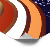 Poster Options d'impression Art 64 Abstrait (Coin)