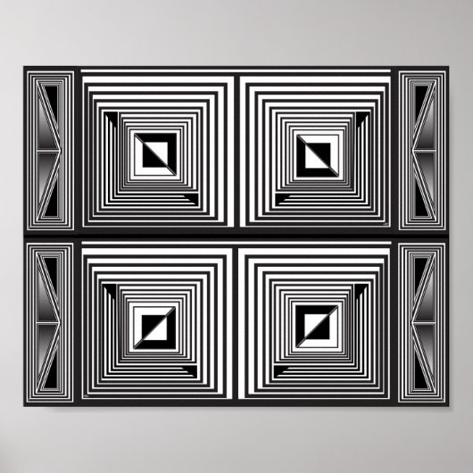 Poster Optique via Formes (Devant)