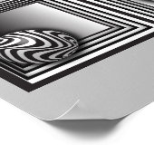 Poster Optique via Formes (Coin)