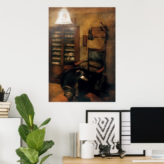 Poster Optométriste - Office Optométriste (Bureau à domicile)