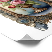 Poster Opulence florale (Coin)