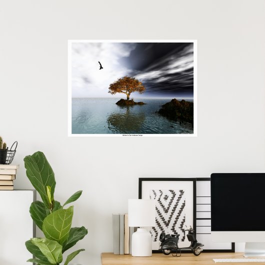 Poster Or (Bureau à domicile)