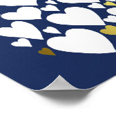 Poster Or 50e anniversaire Blue Gold 50 raisons pour lesq (Coin)