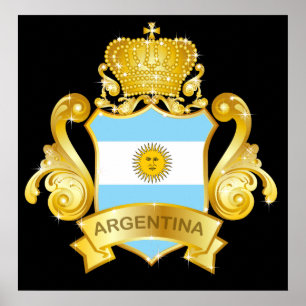 Poster Or Argentine