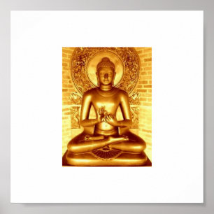 Poster Or Bouddha