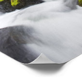 Poster OR, Columbia River Gorge, Elowah Falls et (Coin)