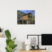 Poster OR, comté de Jackson, pont couvert de McKee (Bureau à domicile)