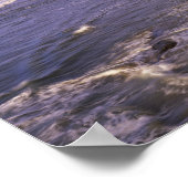 Poster OR, Côte de l'Oregon, Newport, rivage à Seal (Coin)