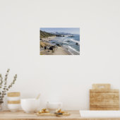 Poster OR, côte de l'Oregon, parc d'État Ecola, Crescent (Cuisine)