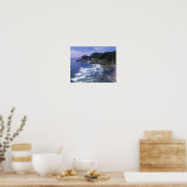 Poster OR, côte de l'Oregon, phare de Heceta Head, sur (Cuisine)