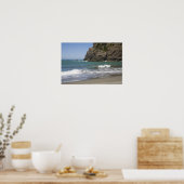 Poster OR, côte de l'Oregon, plage de Whaleshead, Sud (Cuisine)