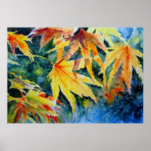 Poster Or d'automne