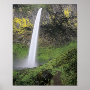 Poster OR, gorge du Columbia, chutes d'Elowah, McCord 2